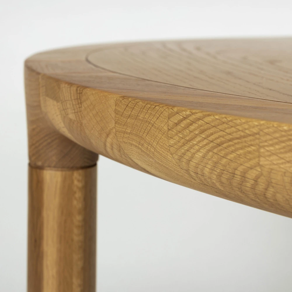 STORM Table à Manger En Bois ø128cm 7 STORM Table à Manger En Bois ø128cm – Image 5