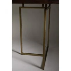 CLASS Table à Manger Chevrons Bois Et Laiton 9 CLASS Table à Manger Chevrons Bois Et Laiton -Meubles Soldes Magasin table a manger chevrons bois et laiton class 2