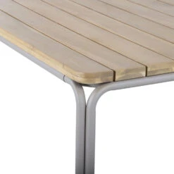 NURR Table à Manger De Jardin En Bois D'acacia 200cm -Meubles Soldes Magasin table a manger de jardin bois acacia 200cm nurr 3
