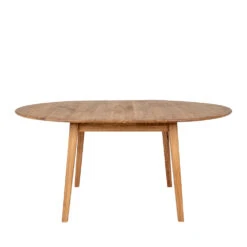 METZ Table à Manger Extensible En Bois 118-158x118cm -Meubles Soldes Magasin table a manger extensible bois 118 158x118cm house nordic metz 3
