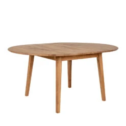 METZ Table à Manger Extensible En Bois 118-158x118cm -Meubles Soldes Magasin table a manger extensible bois 118 158x118cm house nordic metz 4