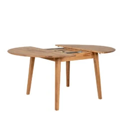 METZ Table à Manger Extensible En Bois 118-158x118cm -Meubles Soldes Magasin table a manger extensible bois 118 158x118cm house nordic metz 5