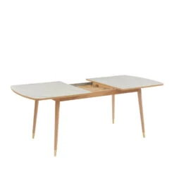 VEJEND Table à Manger Extensible En Bois Et Céramique 160-200x90cm 16 VEJEND Table à Manger Extensible En Bois Et Céramique 160-200x90cm -Meubles Soldes Magasin table a manger extensible bois ceramique 160 200x90cm vejend 4