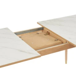 VEJEND Table à Manger Extensible En Bois Et Céramique 160-200x90cm 17 VEJEND Table à Manger Extensible En Bois Et Céramique 160-200x90cm -Meubles Soldes Magasin table a manger extensible bois ceramique 160 200x90cm vejend 5