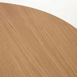 OQUI Table à Manger Extensible Ronde En Bois ø90-170x90cm -Meubles Soldes Magasin table a manger extensible ronde bois o90 170x90cm oqui kave home 5