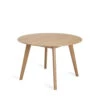 ALMOR Table à Manger Ronde En Bois ø115cm