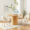 MATI Table à Manger Ronde En Bois ø120cm 2 MATI Table à Manger Ronde En Bois ø120cm -Meubles Soldes Magasin table a manger ronde bois o120cm mati