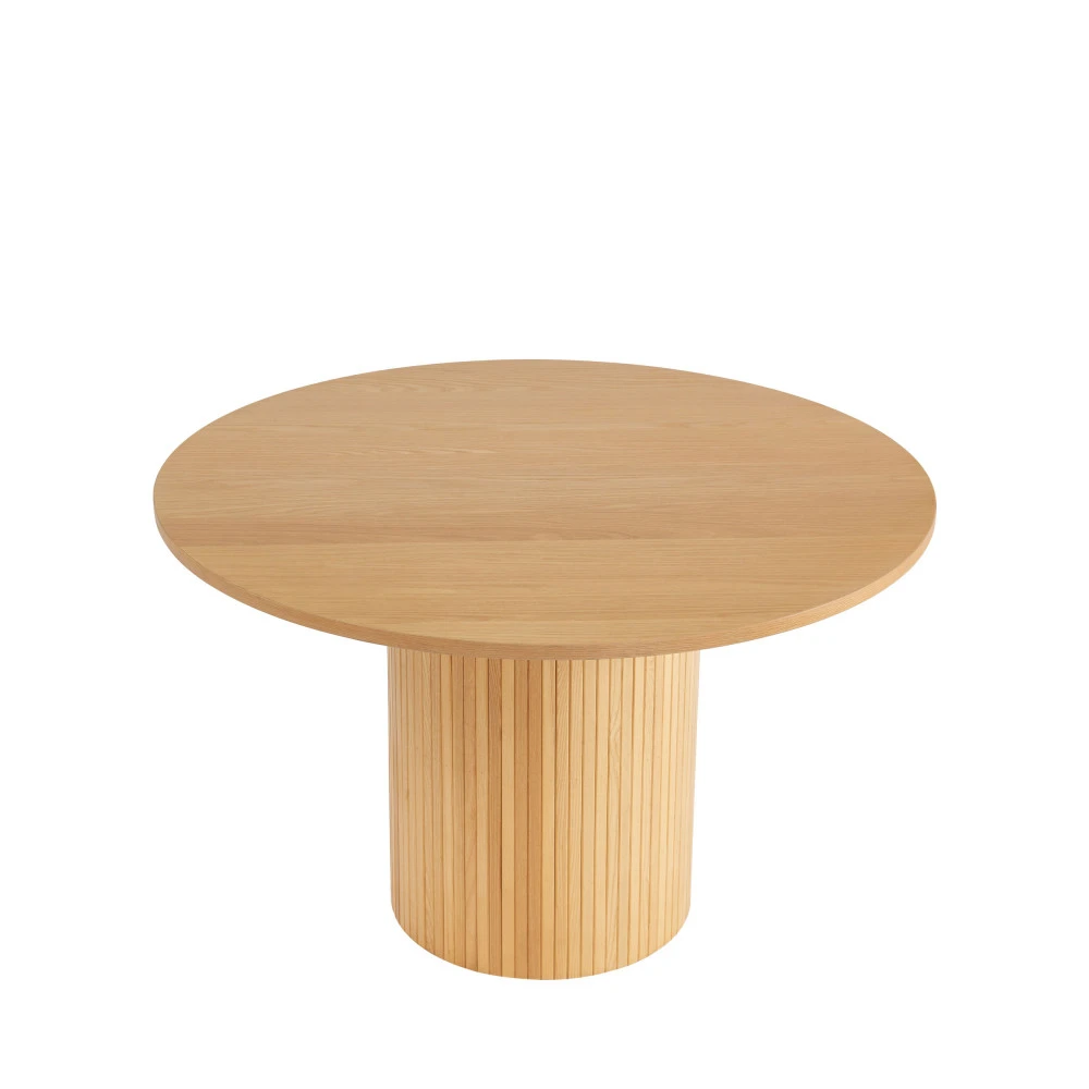 MATI Table à Manger Ronde En Bois ø120cm 5 MATI Table à Manger Ronde En Bois ø120cm – Image 3