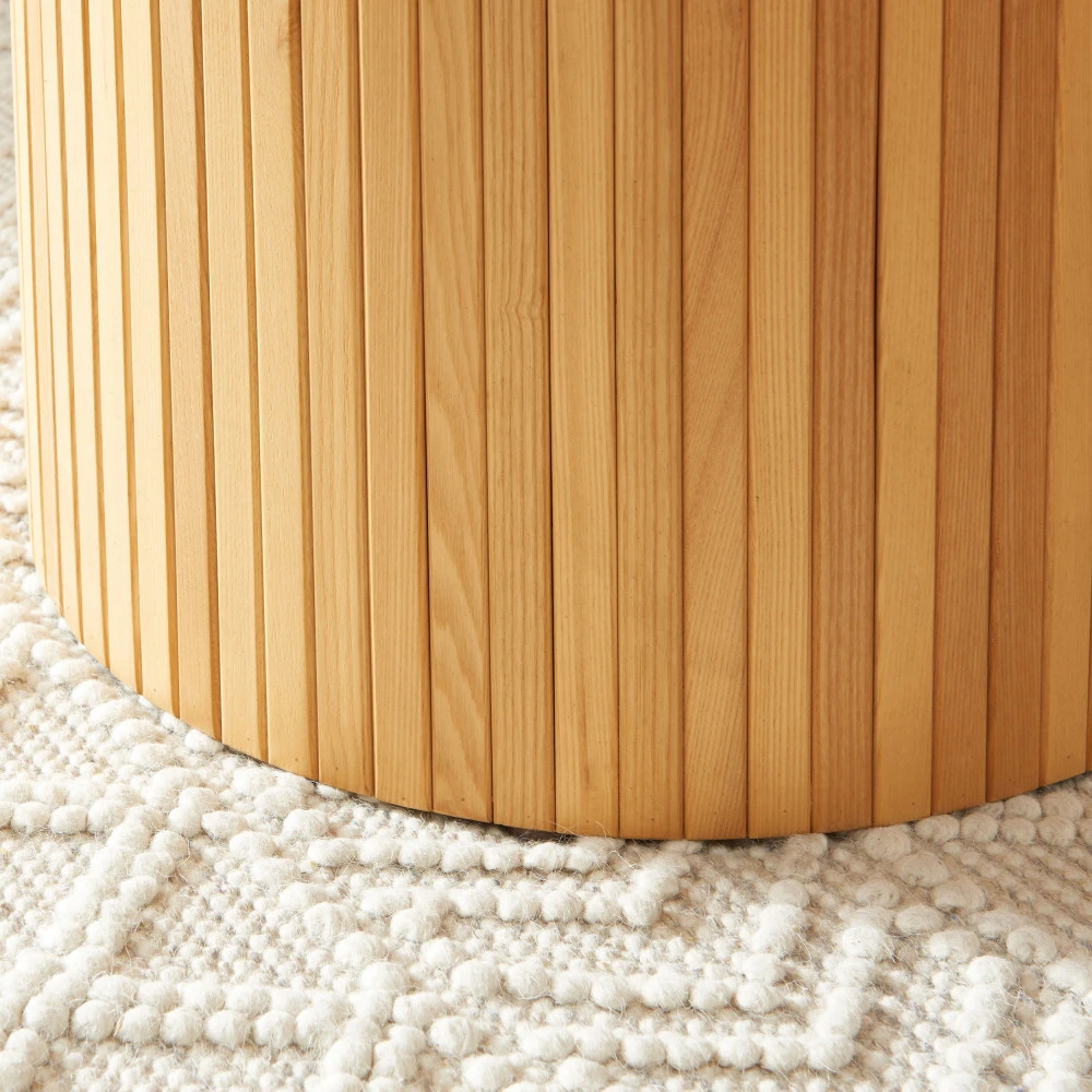 MATI Table à Manger Ronde En Bois ø120cm 7 MATI Table à Manger Ronde En Bois ø120cm – Image 5