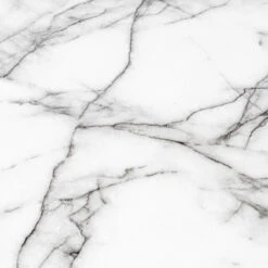 FLORIS Table à Manger Ronde En Effet Marbre Et Métal ø104cm -Meubles Soldes Magasin table a manger ronde effet marbre metal o104cm floris 2