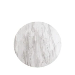 BOLZANO Table à Manger Ronde Effet Marbre ø110cm -Meubles Soldes Magasin table a manger ronde effet marbre o110cm house nordic bolzano 2