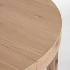 COLLEEN Table à Manger Ronde Extensible En Bois ø120(170)-120cm -Meubles Soldes Magasin table a manger ronde extensible en bois o120170 120cm kave home colleen 6