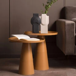 FORCE Table D'appoint En Aluminium ø40x43cm