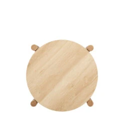 ELLOS Table D'appoint Ronde En Bois Et Cannage ø50,5cm -Meubles Soldes Magasin table appoint bois cannage drawer ellos 4