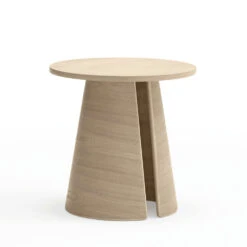CEP Table D’appoint Ronde En Bois ø50cm -Meubles Soldes Magasin table appoint bois ronde o50cm teulat cep 2