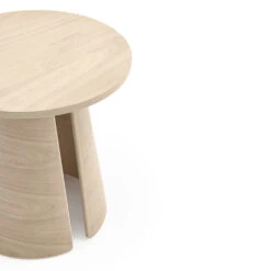 CEP Table D’appoint Ronde En Bois ø50cm -Meubles Soldes Magasin table appoint bois ronde o50cm teulat cep 3