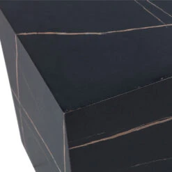 BENJI Table D'appoint Effet Marbre H45xL40cm 11 BENJI Table D'appoint Effet Marbre H45xL40cm -Meubles Soldes Magasin table appoint effet marbre h45xl40cm woood benji 4