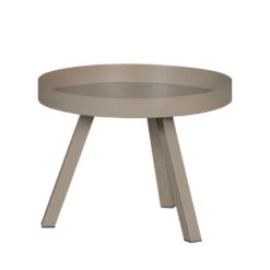 SUNNY Table D'appoint En Métal ø60cm -Meubles Soldes Magasin table appoint metal 60cm woood sunny 1