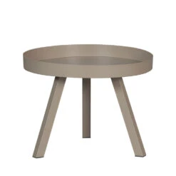 SUNNY Table D'appoint En Métal ø60cm -Meubles Soldes Magasin table appoint metal 60cm woood sunny 2