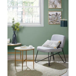 BERGONDO Table D'appoint Ronde Ø50cm