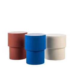 ZAGORA Table D'appoint Ronde En Aluminium ø30cm -Meubles Soldes Magasin table appoint ronde aluminium 30cm drawer zagora 2