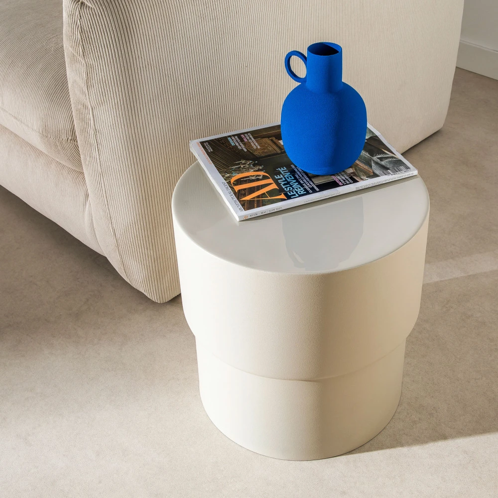 ZAGORA Table D'appoint Ronde En Aluminium ø36cm 3 ZAGORA Table D'appoint Ronde En Aluminium ø36cm