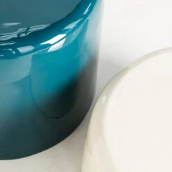 PATI Table D'appoint Ronde En Aluminium émaillée ø42cm -Meubles Soldes Magasin table appoint ronde aluminium emaillee 42cm drawer pati 3