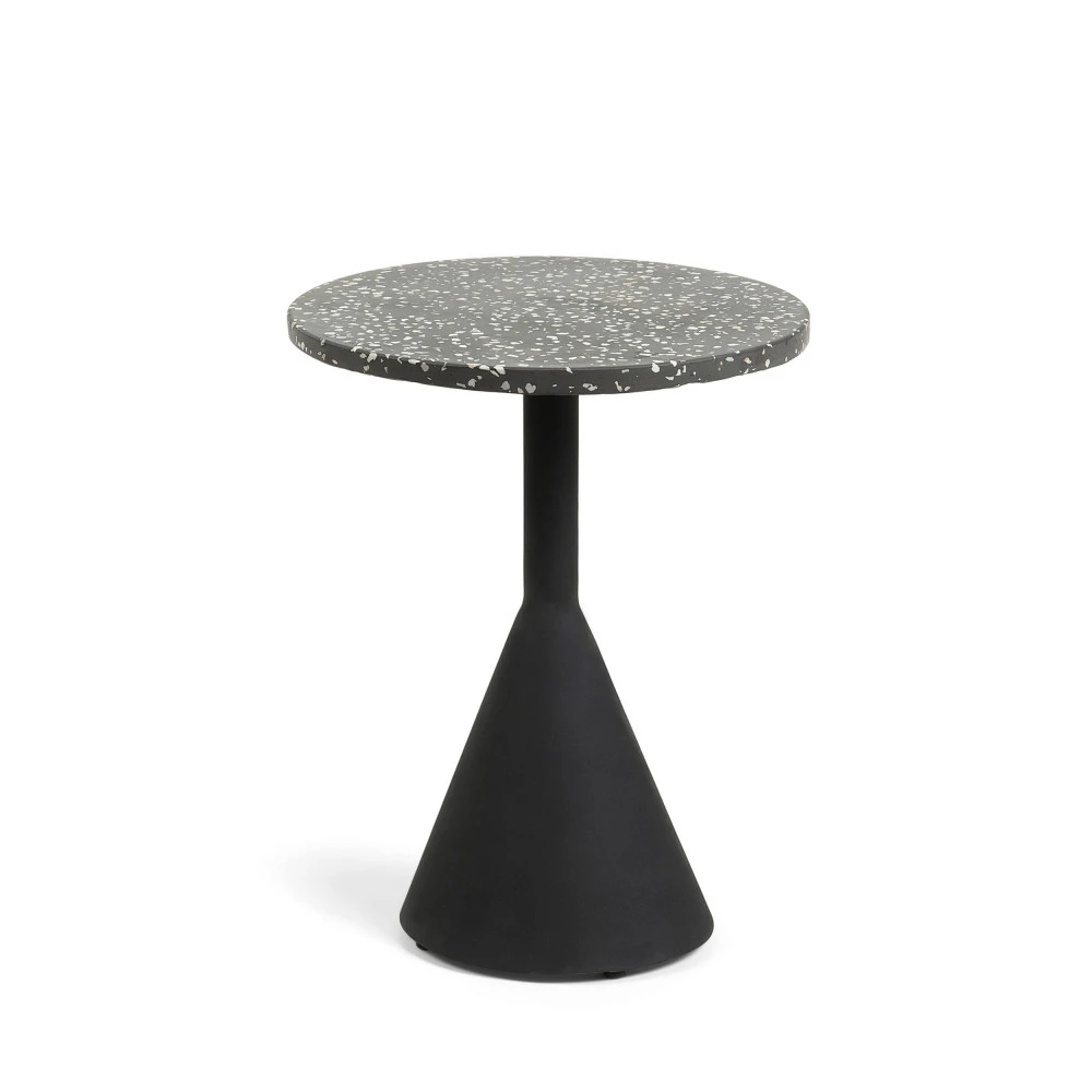 MIERES Table D'appoint En Terrazzo ø40 Cm 4 MIERES Table D'appoint En Terrazzo ø40 Cm – Image 2