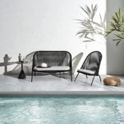 MIERES Table D'appoint En Terrazzo ø40 Cm