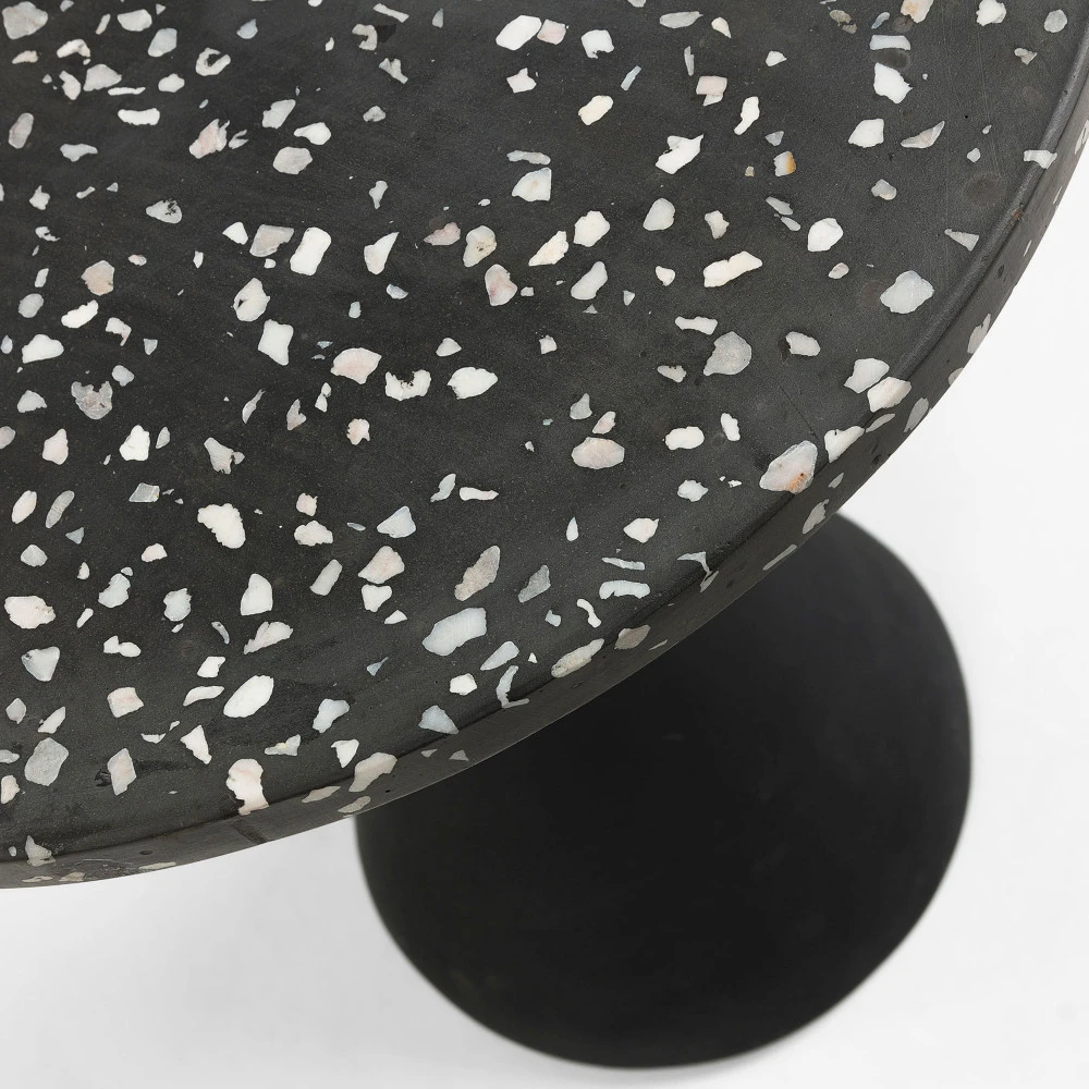 MIERES Table D'appoint En Terrazzo ø40 Cm 6 MIERES Table D'appoint En Terrazzo ø40 Cm – Image 4