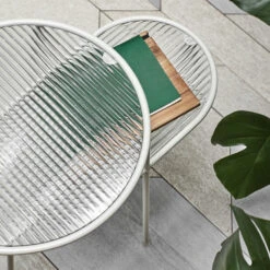 NIX Table D'appoint En Verre Strié Et Métal -Meubles Soldes Magasin table appoint verre strie metal teulat nix 4