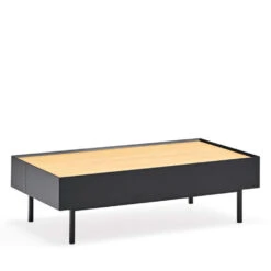 ARISTA Table Basse En Bois 110x60cm -Meubles Soldes Magasin table basse bois 110x60cm teulat arista 3
