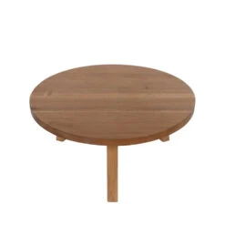 LÉONA Table Basse En Bois D'acacia ø65cm -Meubles Soldes Magasin table basse bois dacacia o65cm drawer leona 5