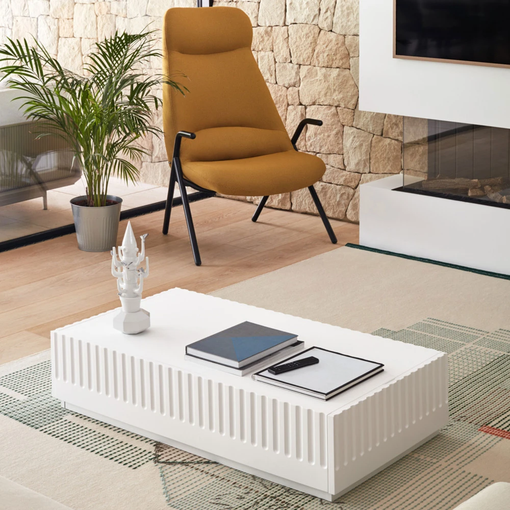 DORIC Table Basse En Bois 3 DORIC Table Basse En Bois