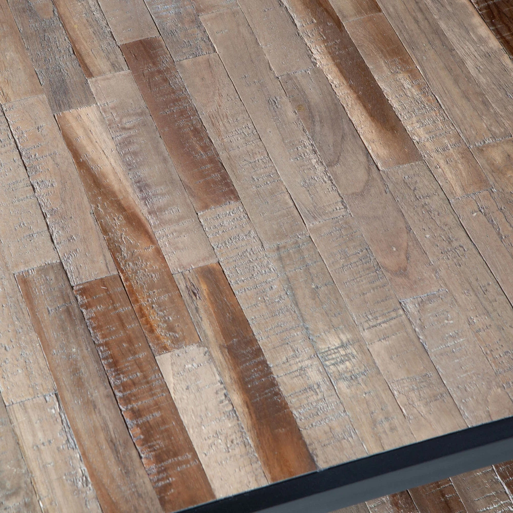 VIC Table Basse En Bois Et Métal 120x60cm 8 VIC Table Basse En Bois Et Métal 120x60cm – Image 6