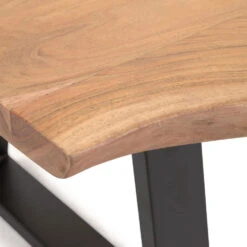 ALAIA Table Basse En Bois D'acacia Et Métal 11 ALAIA Table Basse En Bois D'acacia Et Métal -Meubles Soldes Magasin table basse bois metal kave home alaia 3