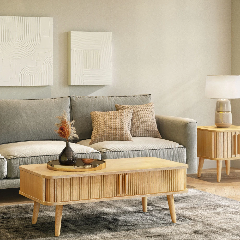 ROVE Table Basse En Bois 3 ROVE Table Basse En Bois