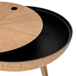 RONDA Table Basse En Chêne -Meubles Soldes Magasin table basse chene bloomingville ronda 5