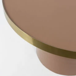 GLAM Table Basse Design En Métal ø60cm -Meubles Soldes Magasin table basse design metal 60cm zuiver glam 2