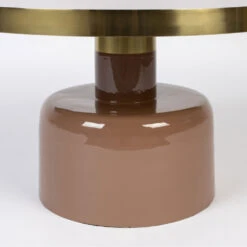 GLAM Table Basse Design En Métal ø60cm -Meubles Soldes Magasin table basse design metal 60cm zuiver glam 4