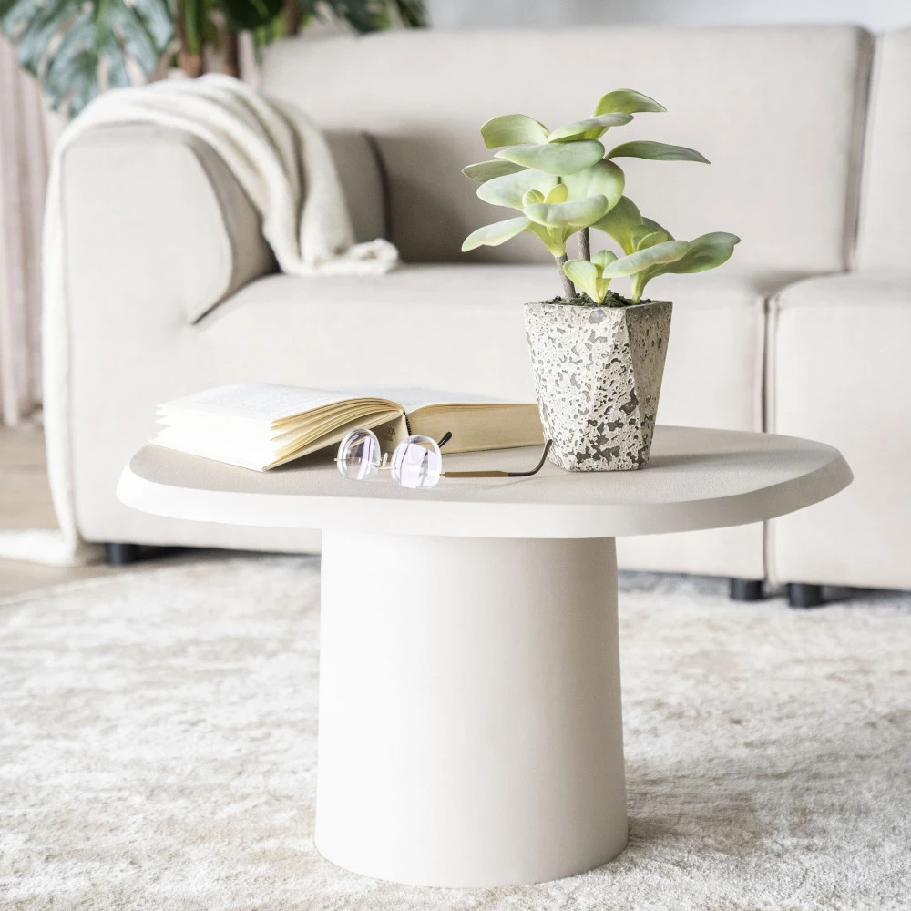 STEN Table Basse En Aluminium 57x71cm 3 STEN Table Basse En Aluminium 57x71cm