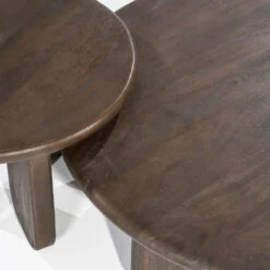 ODIN Table Basse En Bois ø60cm -Meubles Soldes Magasin table basse en bois o60cm by boo odin 5