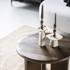 ODIN Table Basse En Bois ø60cm -Meubles Soldes Magasin table basse en bois o60cm by boo odin 7