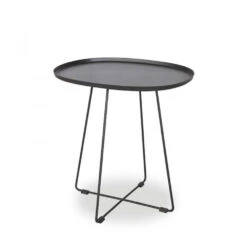 OTIS Table Basse En Métal Piètement Croisé -Meubles Soldes Magasin table basse en metal pietement croise otis 1