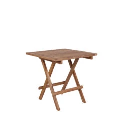 BILBAO Table Basse De Jardin Carrée En Teck -Meubles Soldes Magasin table basse jardin carree teck house nordic bilbao 2