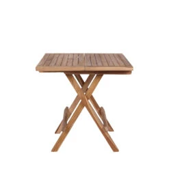 BILBAO Table Basse De Jardin Carrée En Teck -Meubles Soldes Magasin table basse jardin carree teck house nordic bilbao 4