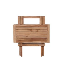 BILBAO Table Basse De Jardin Carrée En Teck -Meubles Soldes Magasin table basse jardin carree teck house nordic bilbao 5