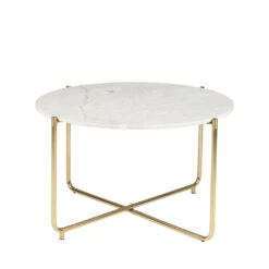 TIMPA Table Basse En Marbre ø70cm 11 TIMPA Table Basse En Marbre ø70cm -Meubles Soldes Magasin table basse marbre o70cm timpa 1