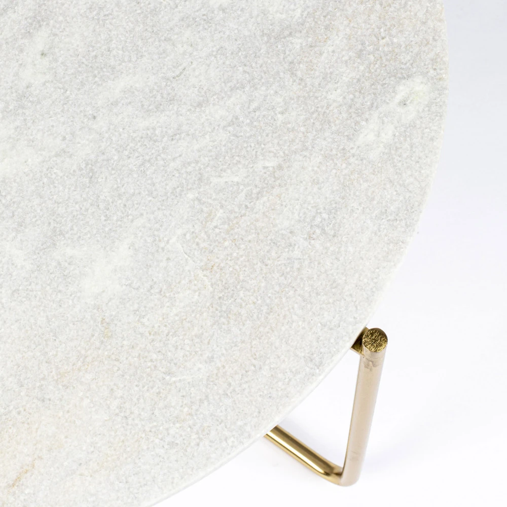 TIMPA Table Basse En Marbre ø70cm 6 TIMPA Table Basse En Marbre ø70cm – Image 4