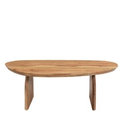 MALANG Table Basse Organique En Bois Massif D'acacia 7 MALANG Table Basse Organique En Bois Massif D'acacia -Meubles Soldes Magasin table basse organique bois massif acacia drawer malang 1